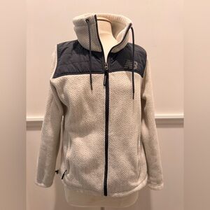Cream Knit Jacket